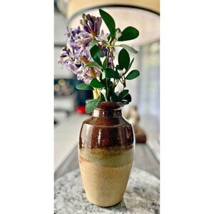 Mark Slick vintage studio pottery vase